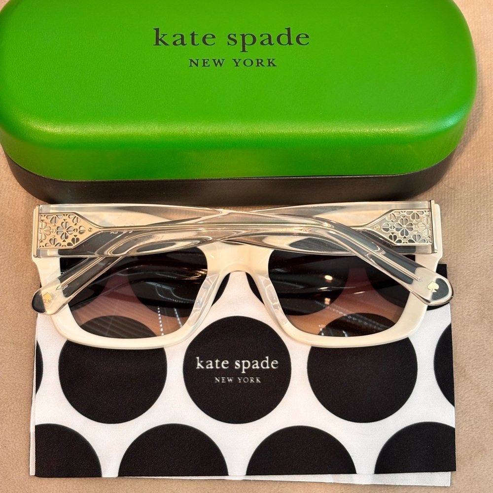 Kate Spade New York Valeria/S Model Cat Eye Sunglasses NEW - Picture 8 of 9
